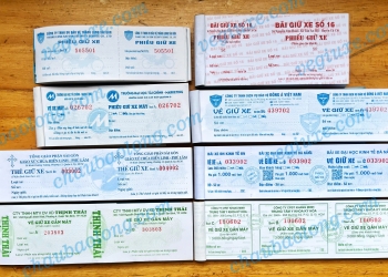 Vé giữ xe, phiếu giữ xe, thẻ giữ xe là gì?